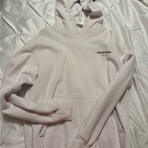 TALENTLESS Women's white Hoodie